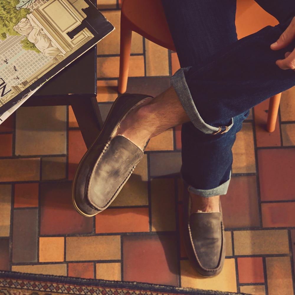 Hacienda LX Leather Slipper