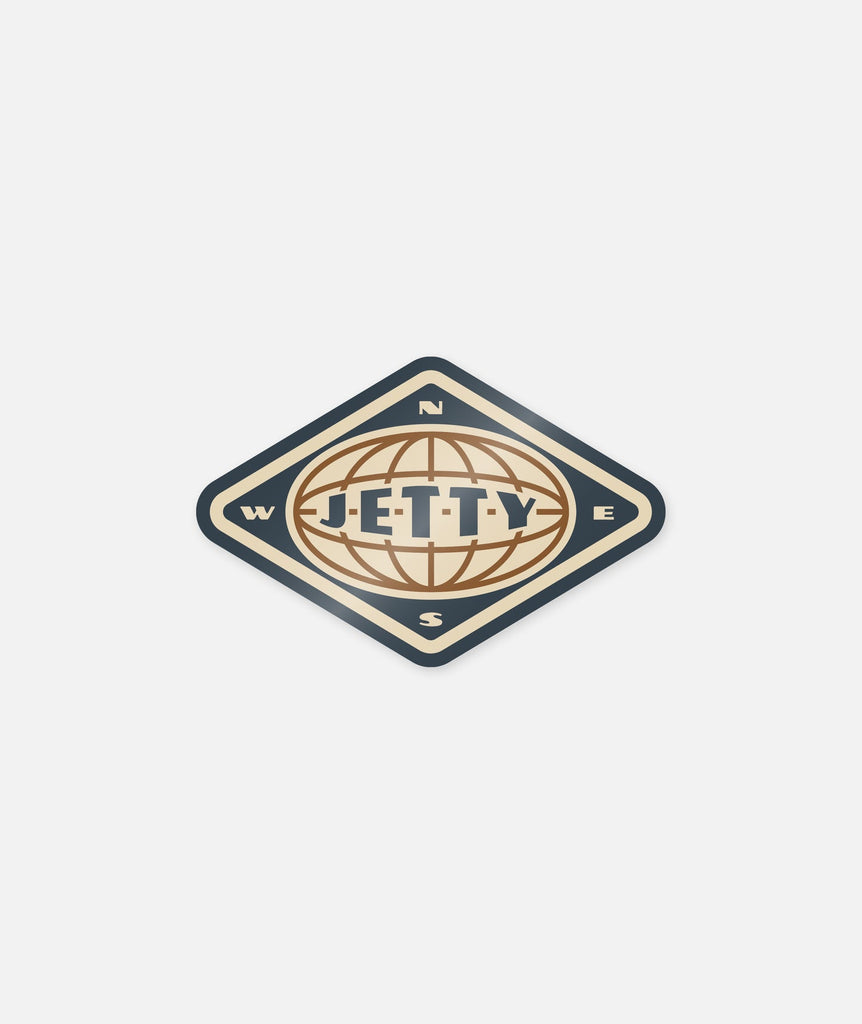 Jetty Worldwide Sticker From Everywearonline.com