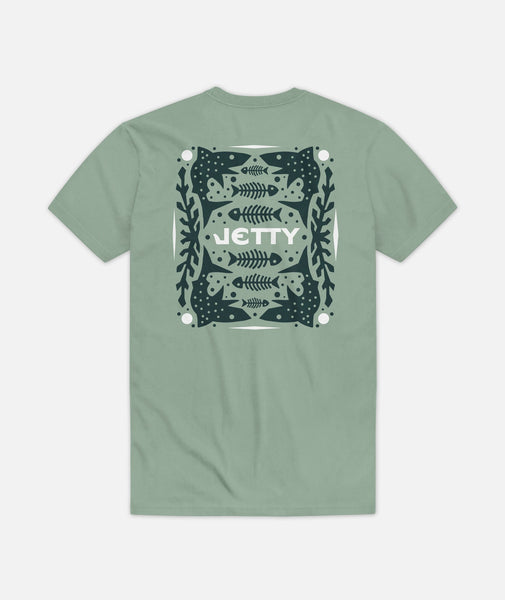 Jetty Chaser Tee Sage Green - Everywearonline.com