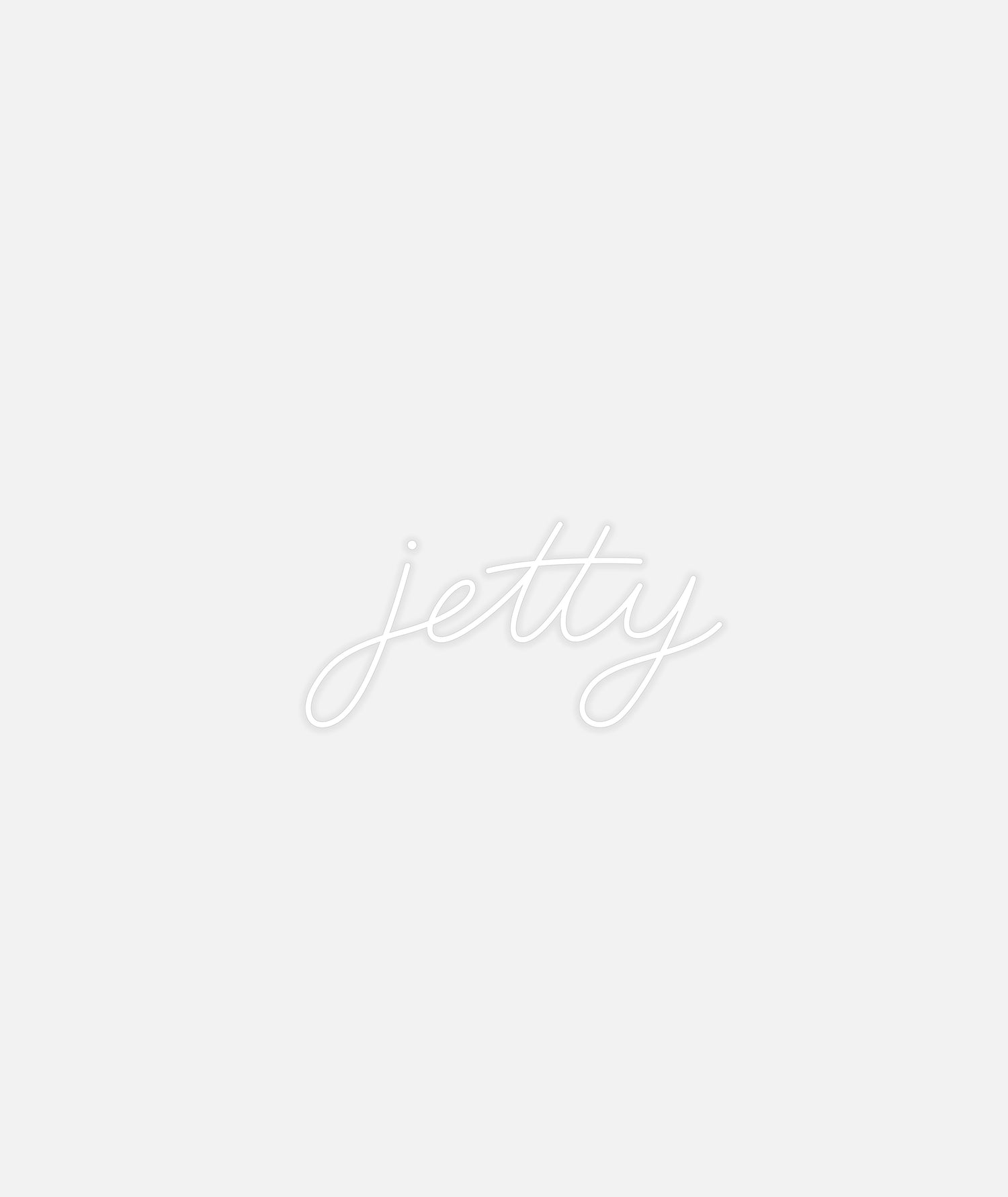 Jetty Script Decal Sticker