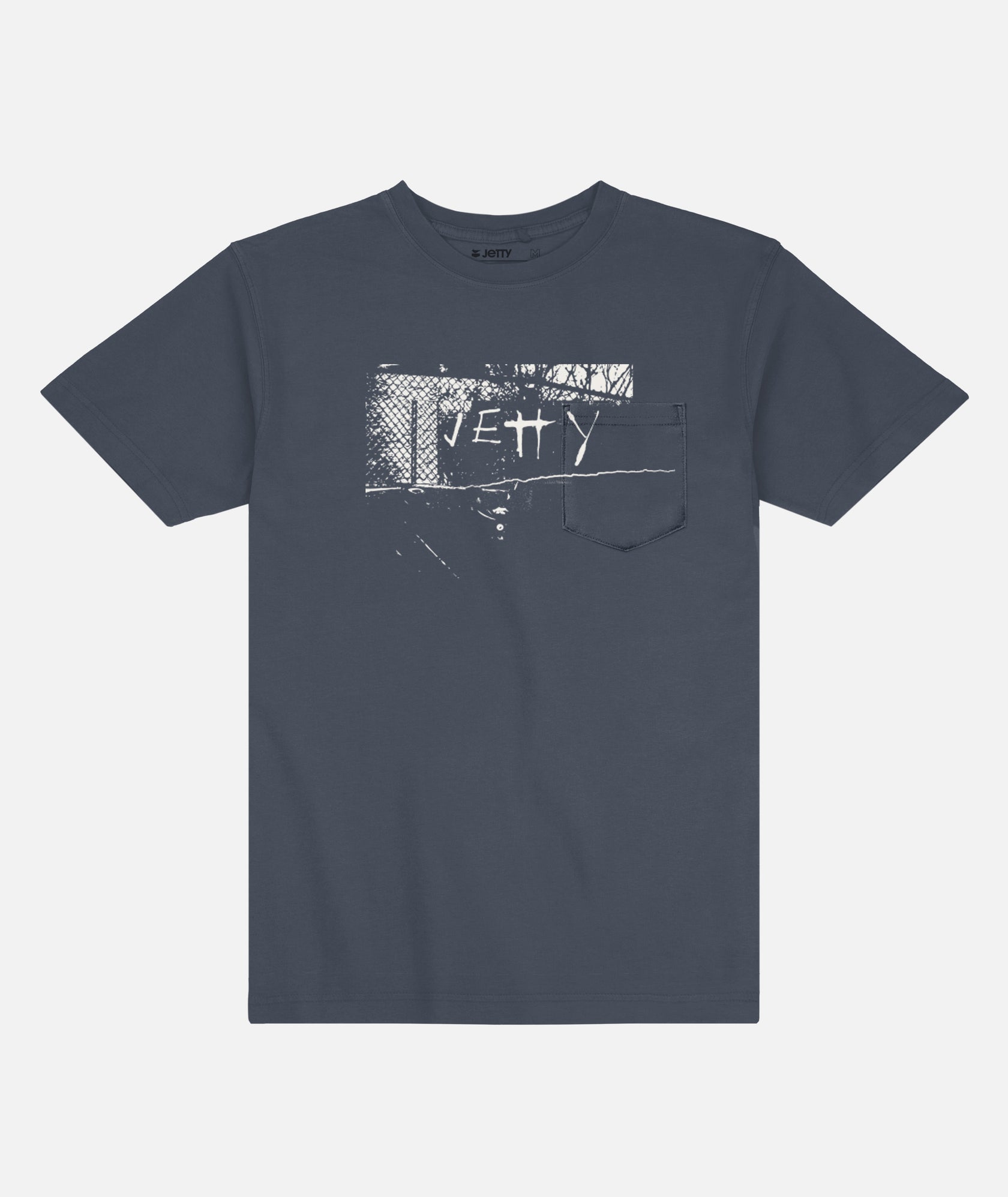 Borderline Tee - Navy