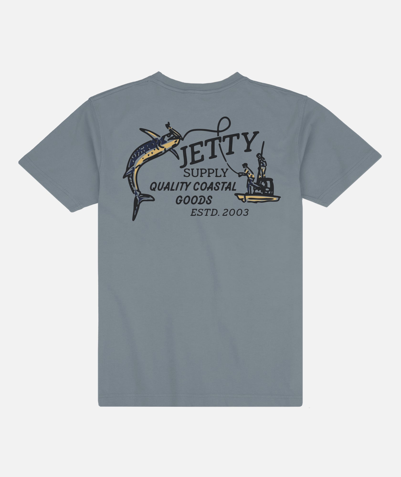 Flats Tee - Fog