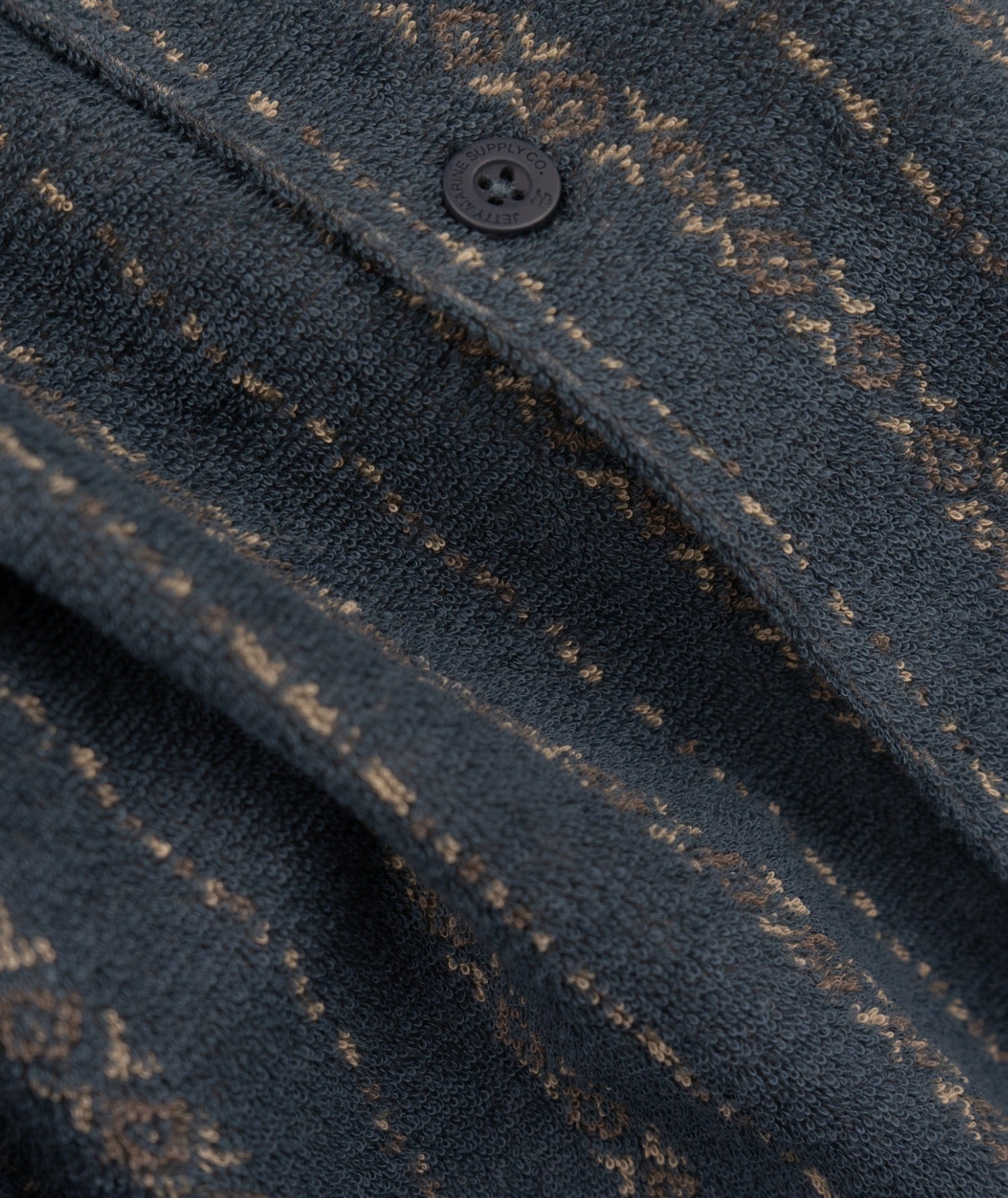 Asbury Knit Button Down - Navy