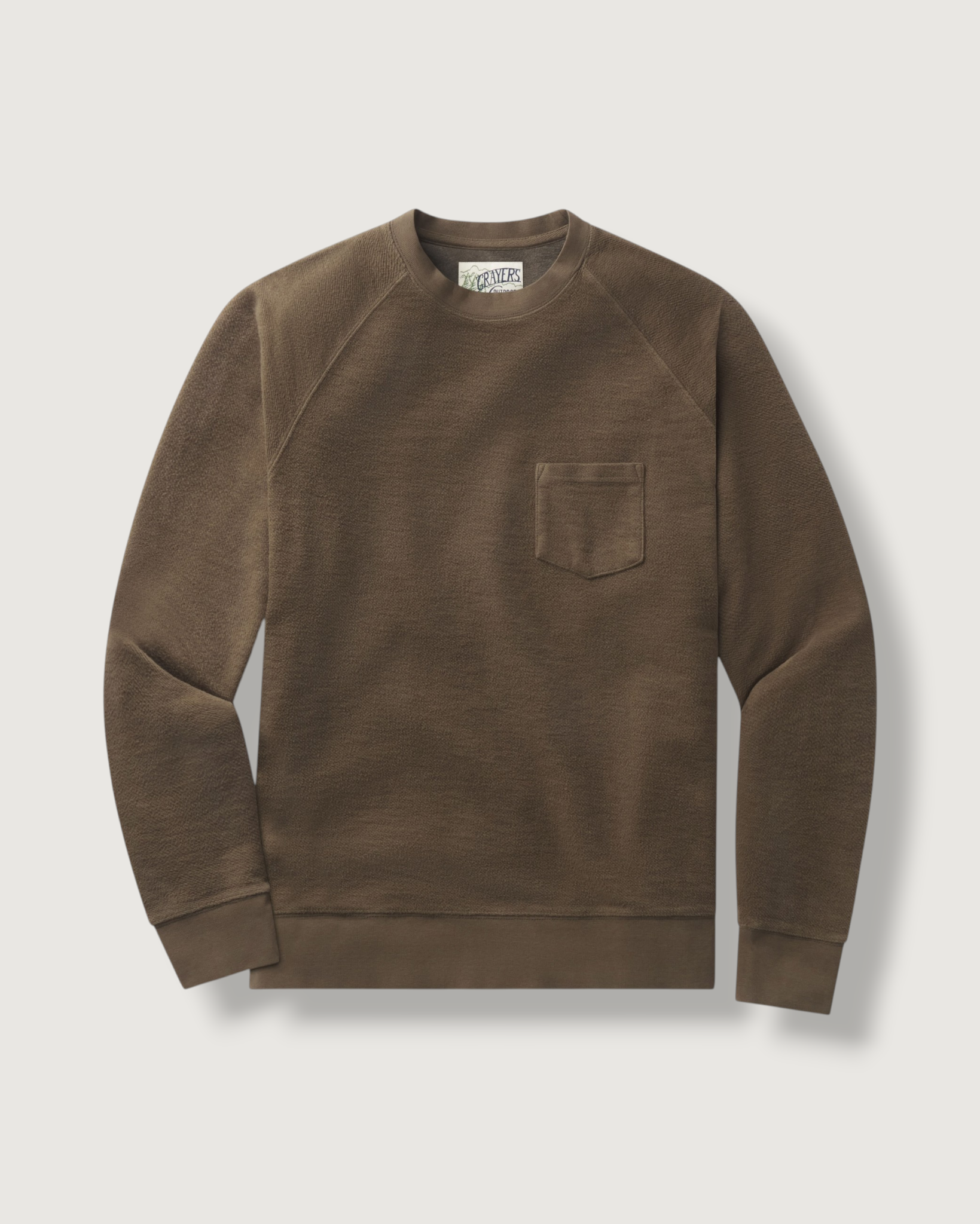Grayers Dunlop Reverse Fleece Crew Neck