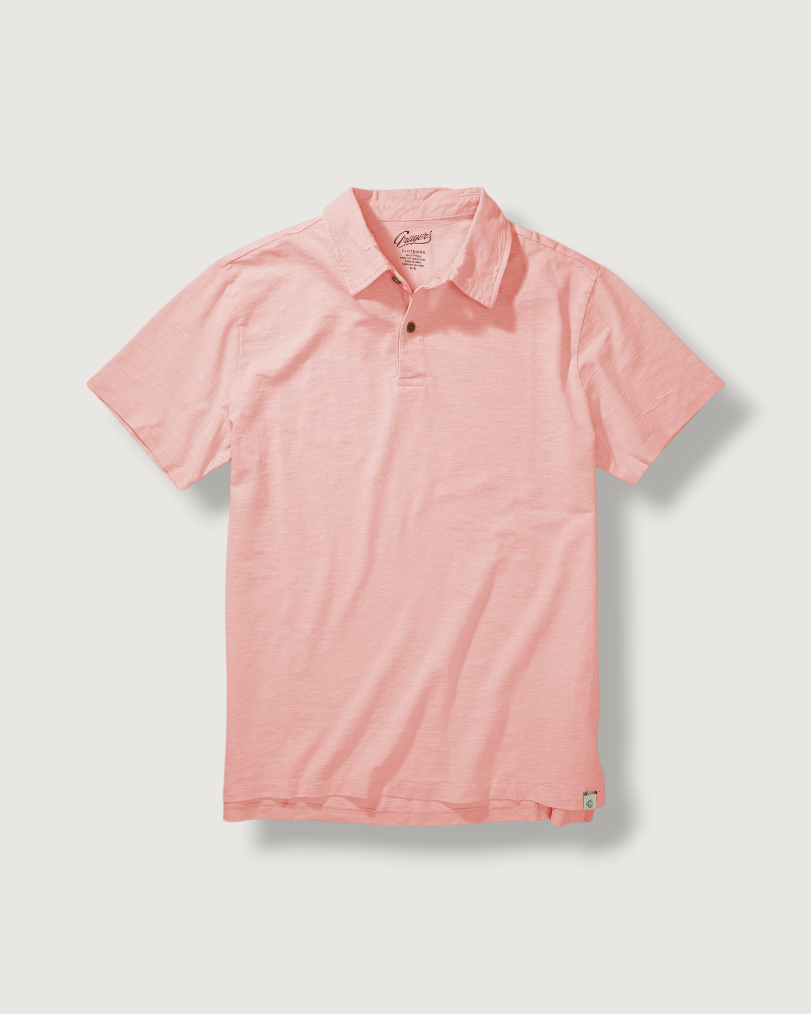 Sunwashed Two Button Polo