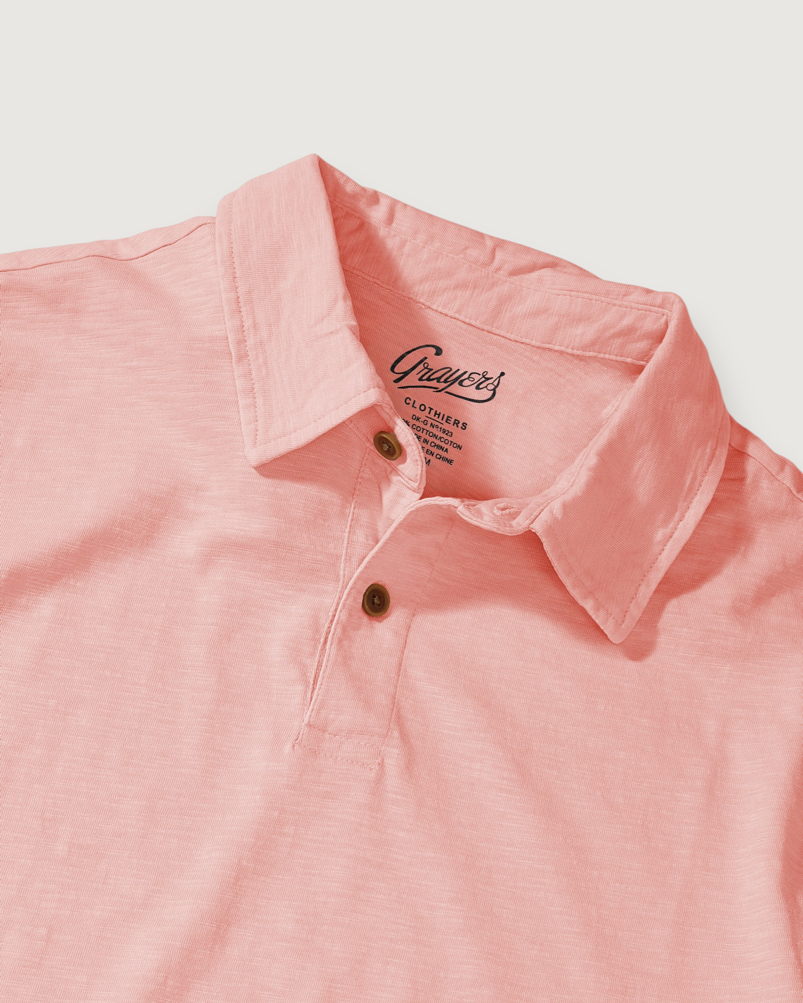 Sunwashed Two Button Polo