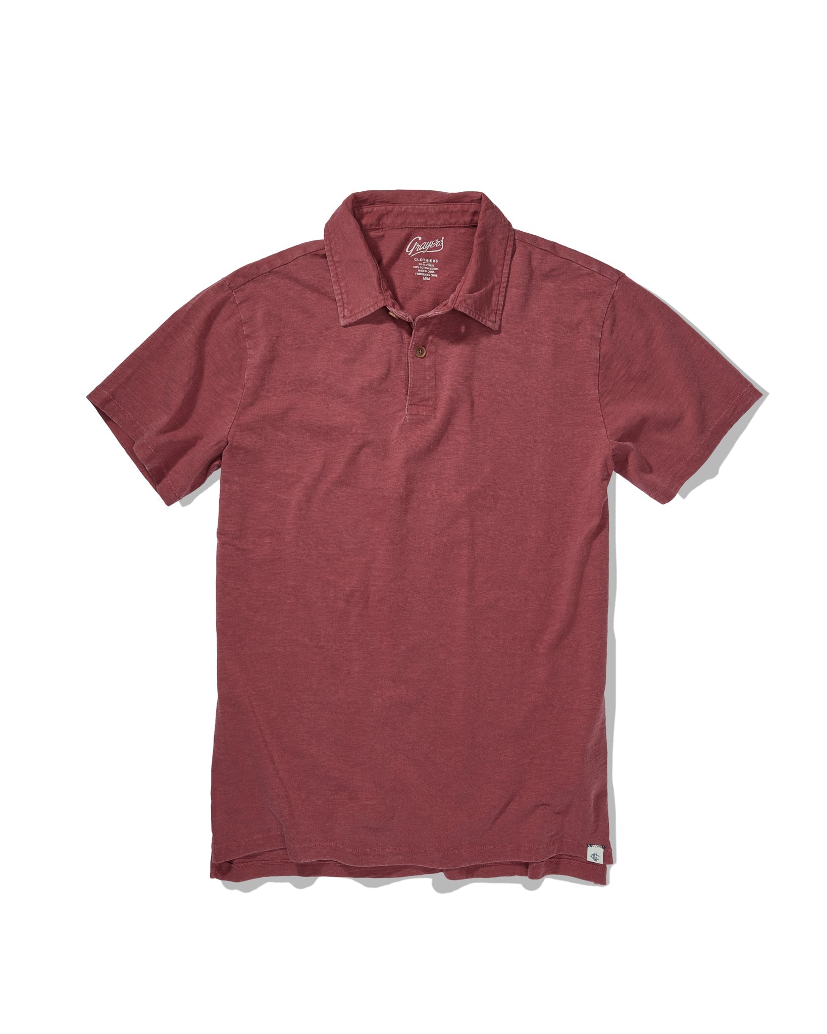 Sunwashed Two Button Polo