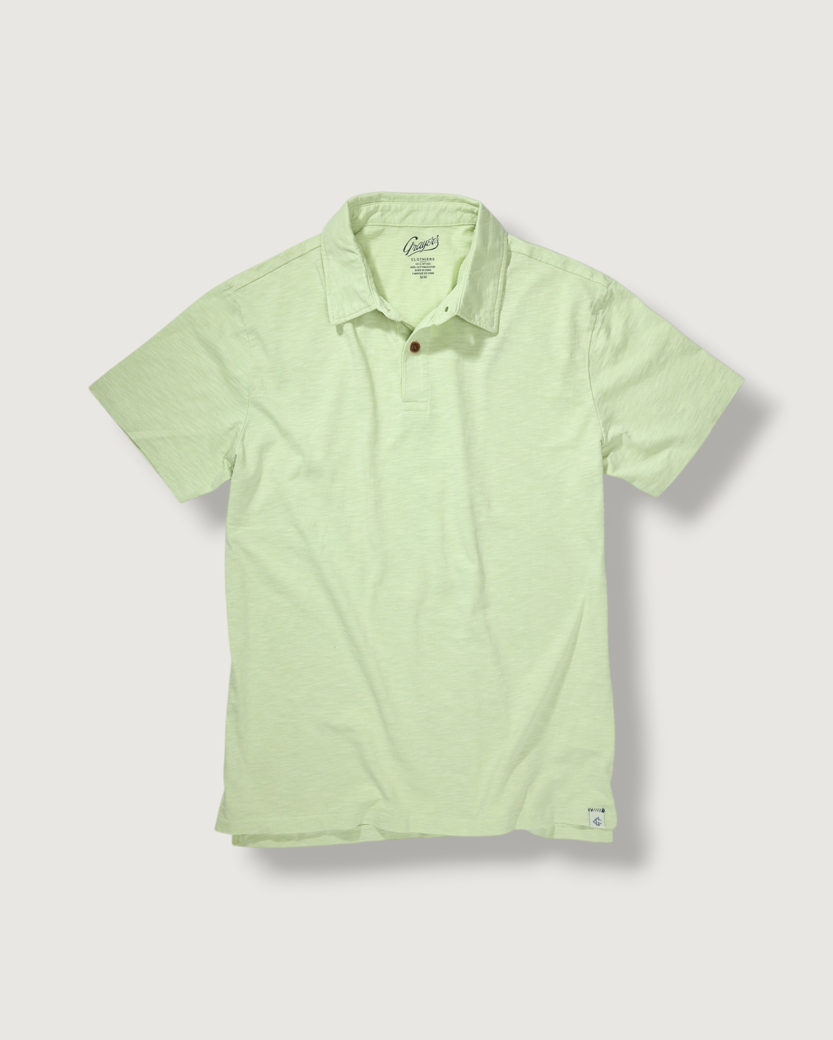Sunwashed Two Button Polo