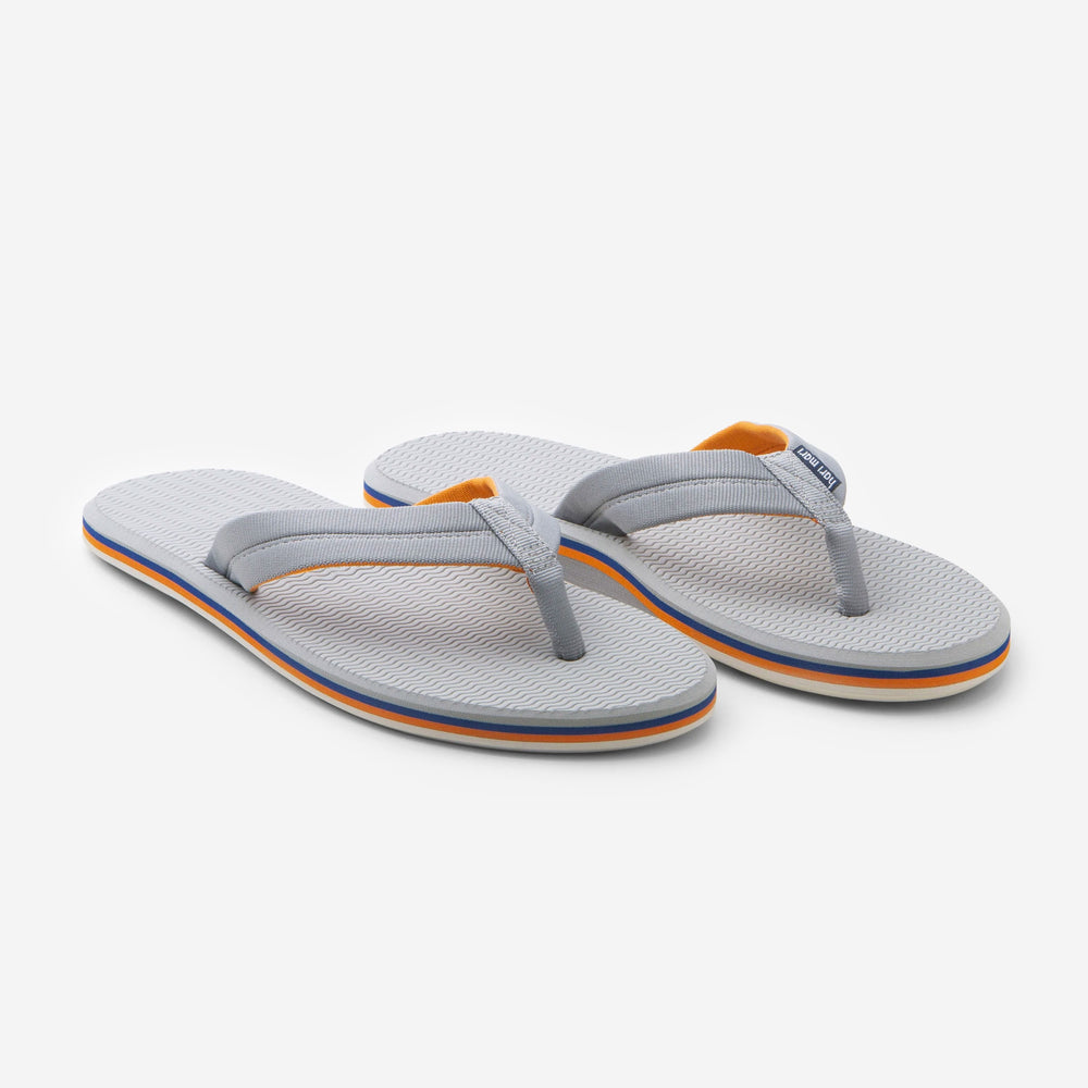 Dunes Flip Flops - Light Gray