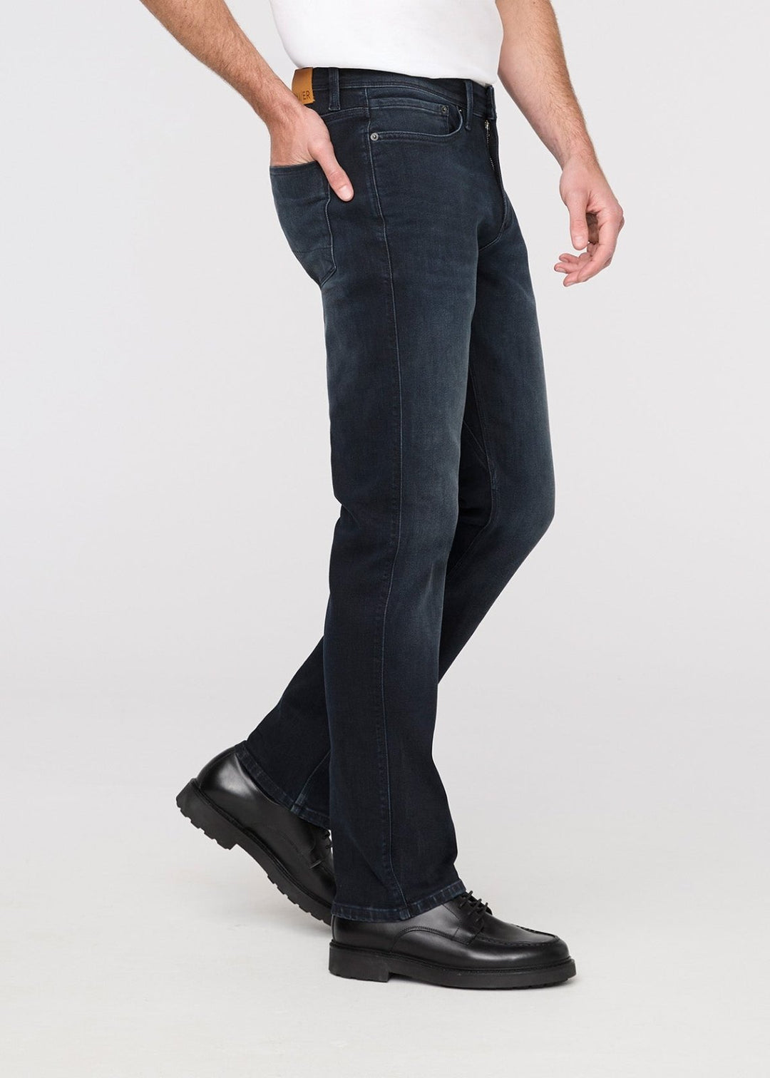 Performance Denim+ Slim Straight - Carbon Stone