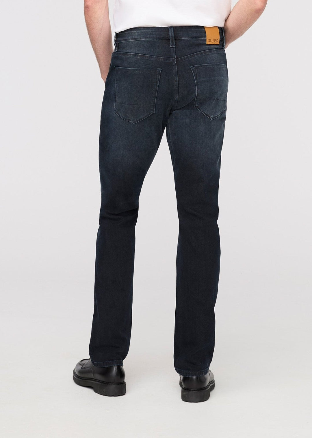 Performance Denim+ Slim Straight - Carbon Stone