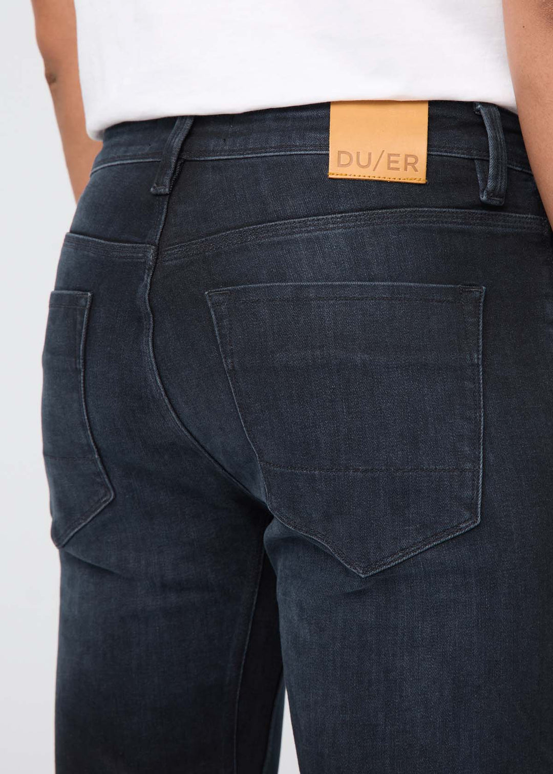 Performance Denim+ Straight - Carbon Stone