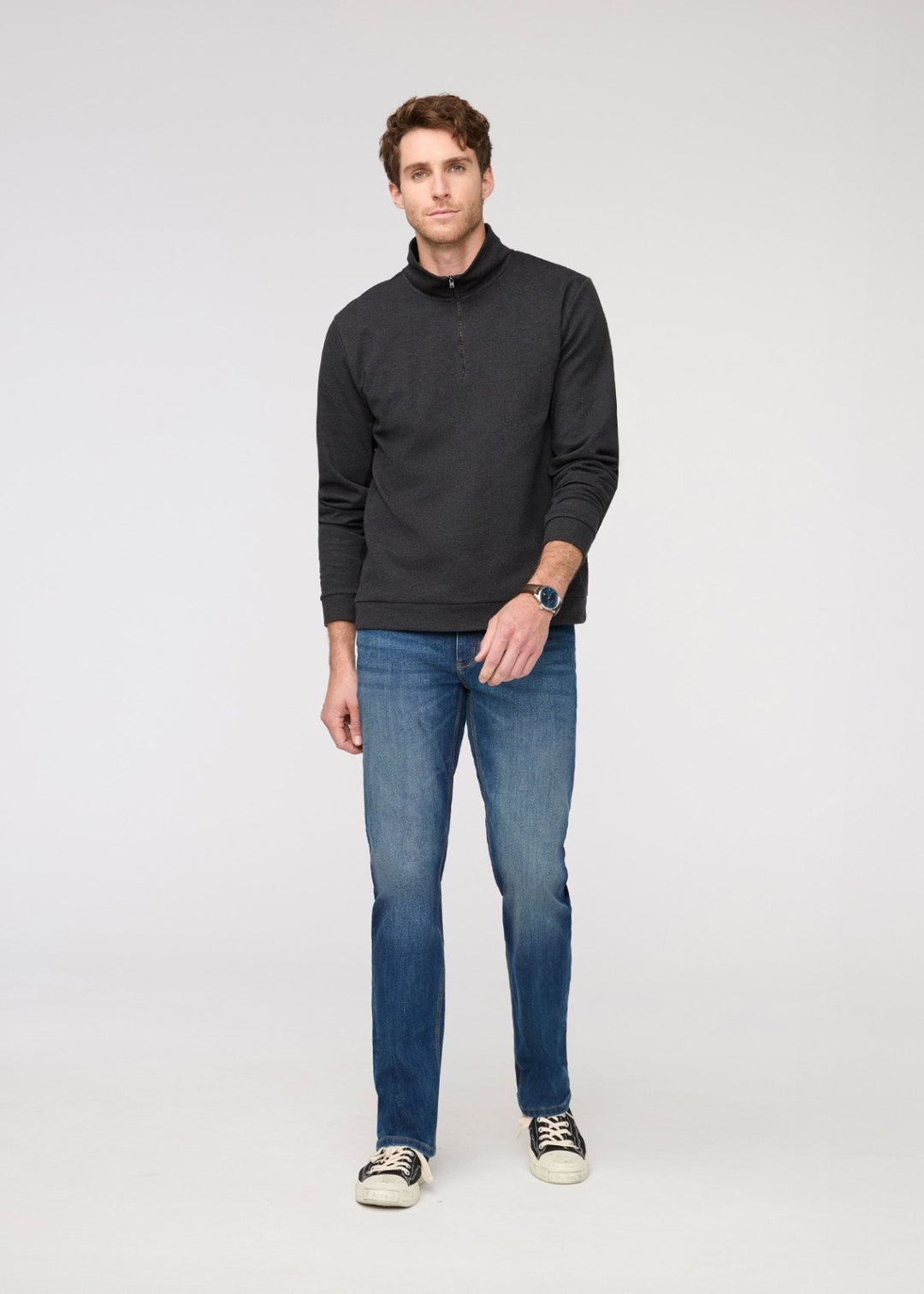 Performance Denim+ Straight - Dustbowl Blue