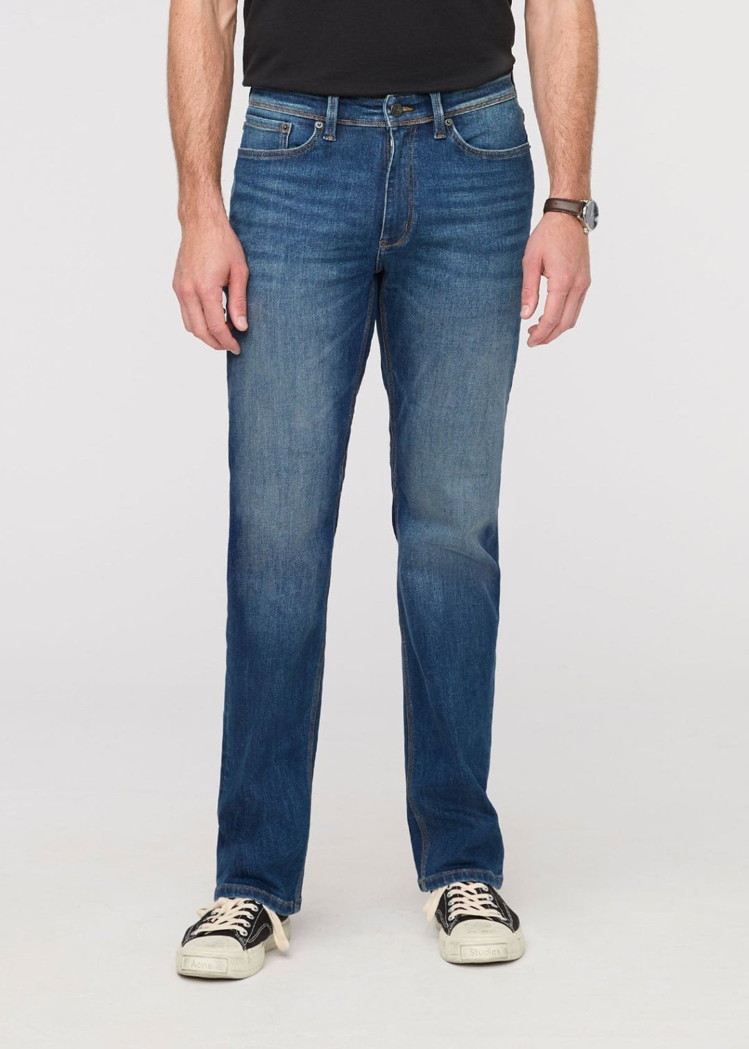 Performance Denim+ Straight - Dustbowl Blue