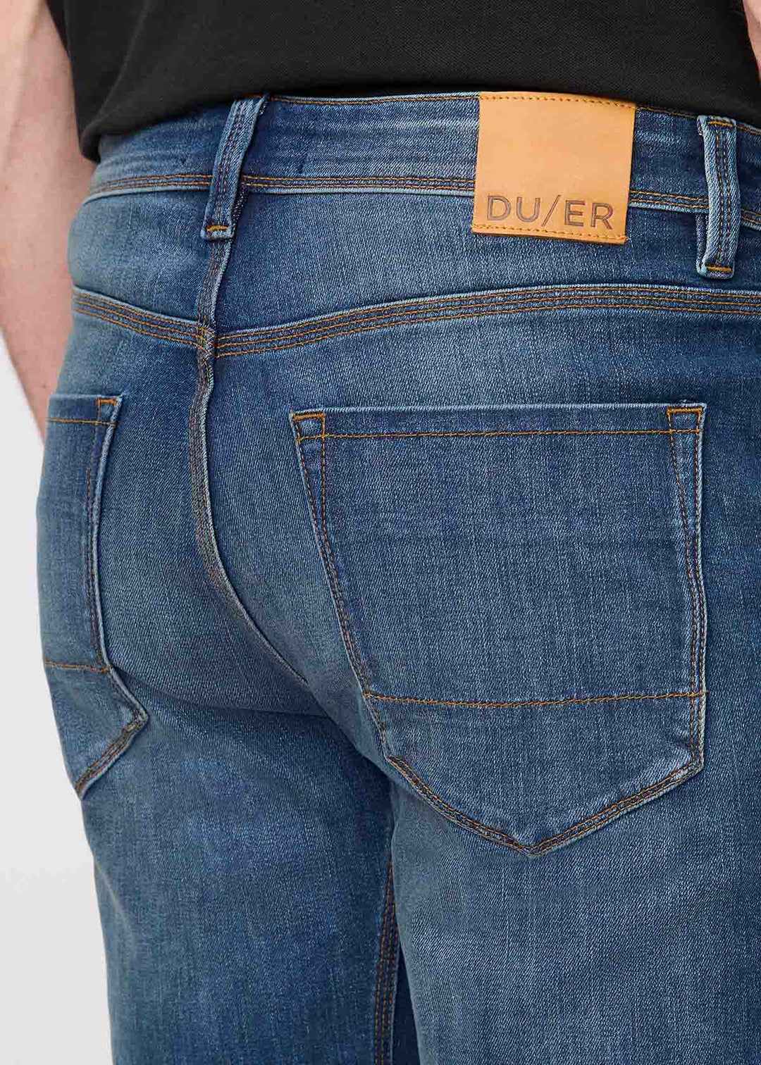 Performance Denim+ Straight - Dustbowl Blue