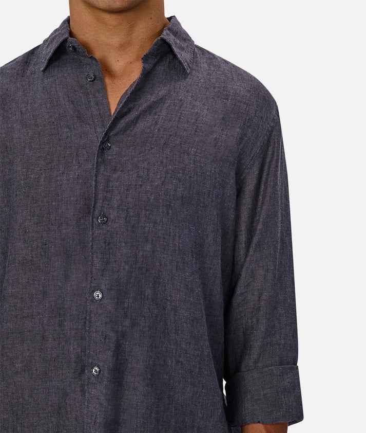 The St Martins Long Sleeve Linen Shirt