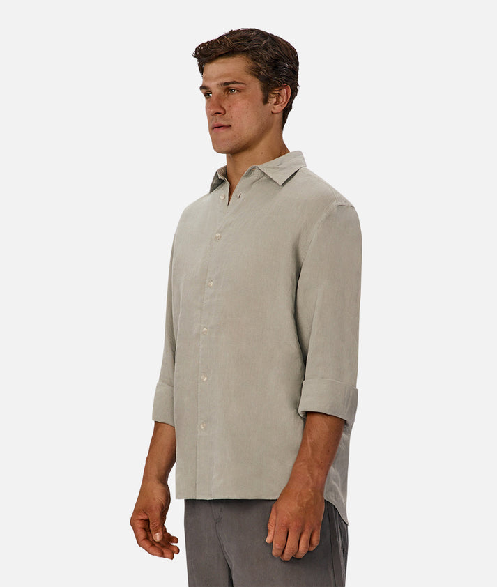 The St Martins Long Sleeve Linen Shirt