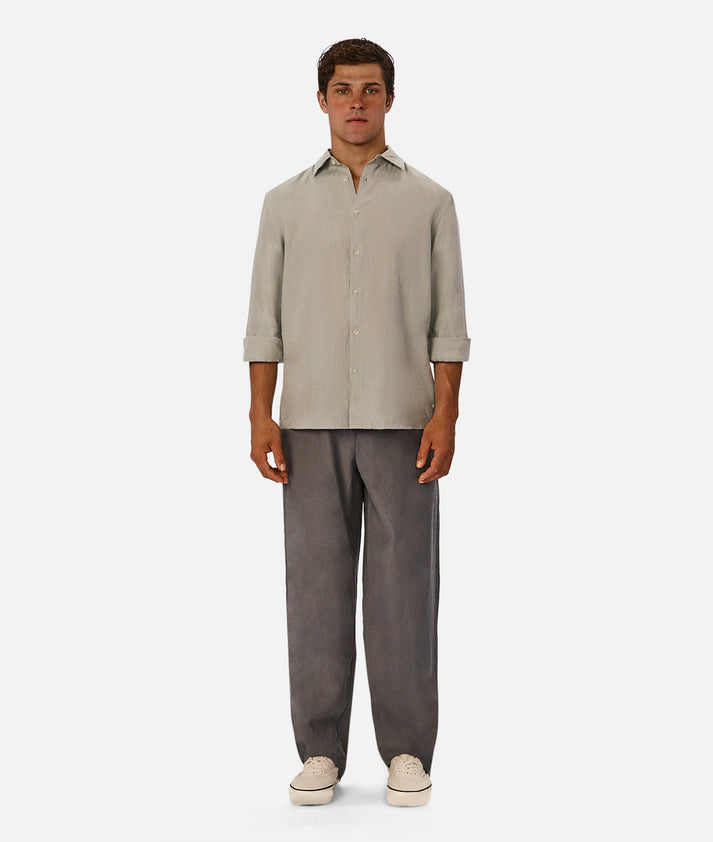 The St Martins Long Sleeve Linen Shirt