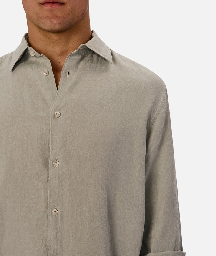 The St Martins Long Sleeve Linen Shirt