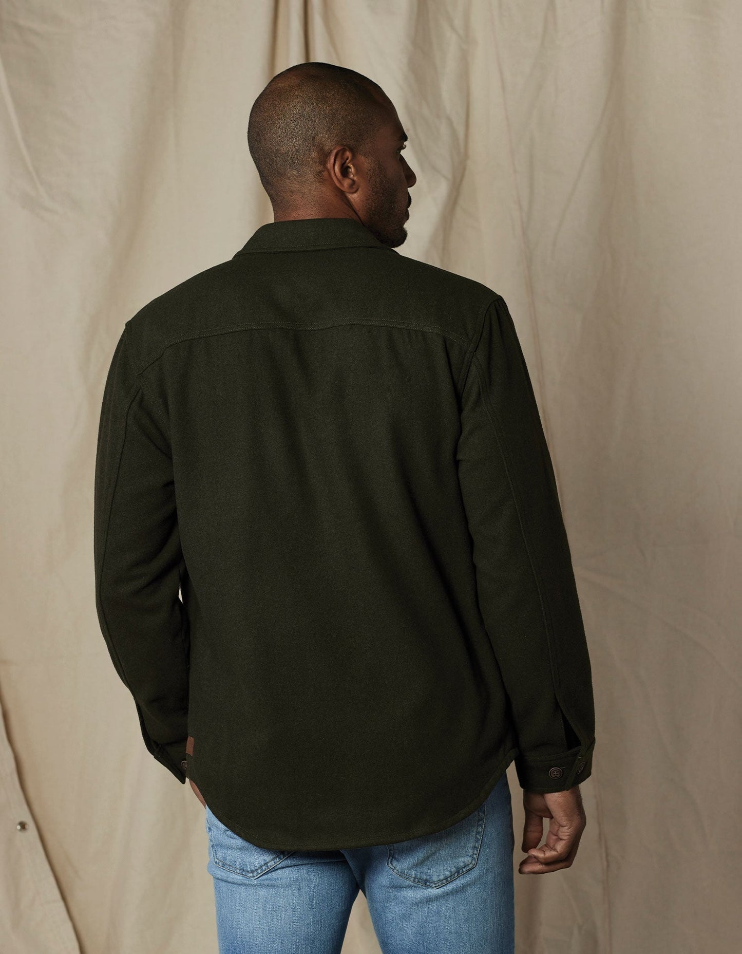 Brightside Flannel Lined Workwear Jacket - Green