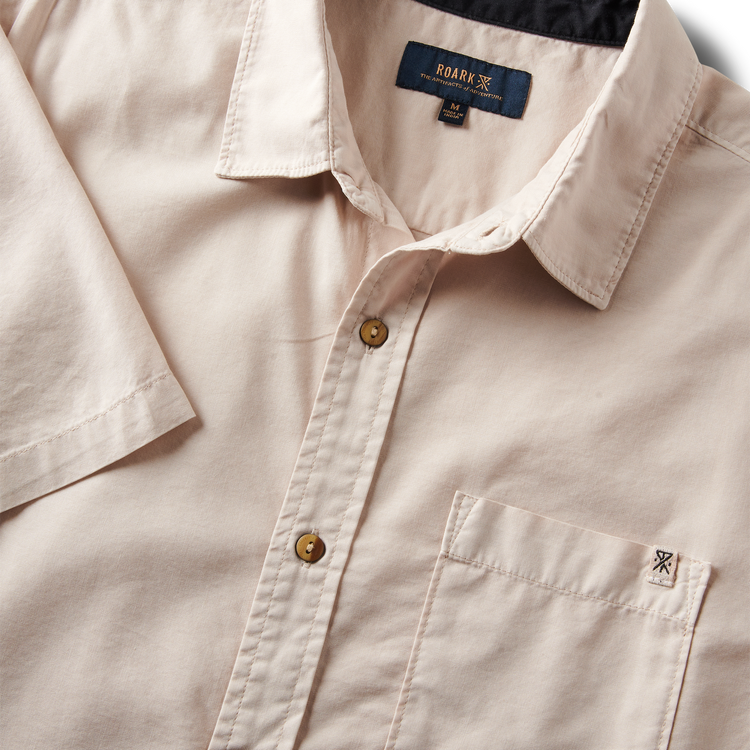 Made To Fade Short Sleeve Button Up Shirt