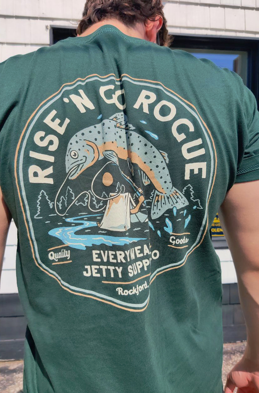 Everywear X Jetty Collab Tee - "Rise 'N Go Rogue"