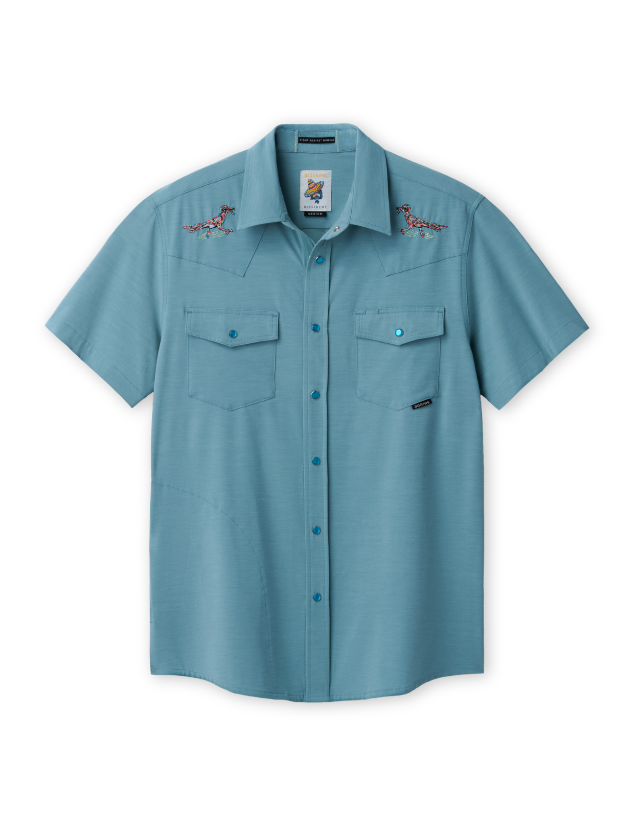 Dissident Western Front Snapshirt - Road Runner