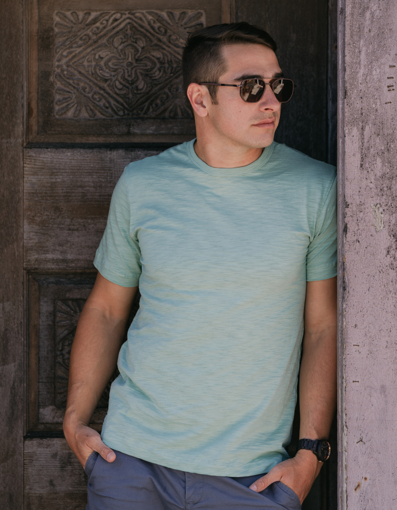 Solid Pima Cotton T-Shirt