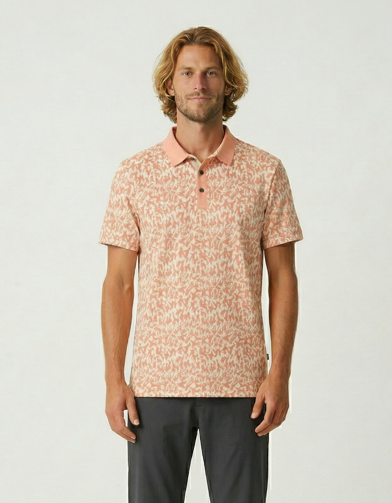 "A Swarm of Erratic Animals" Orange Clay Swingers Performance Polo