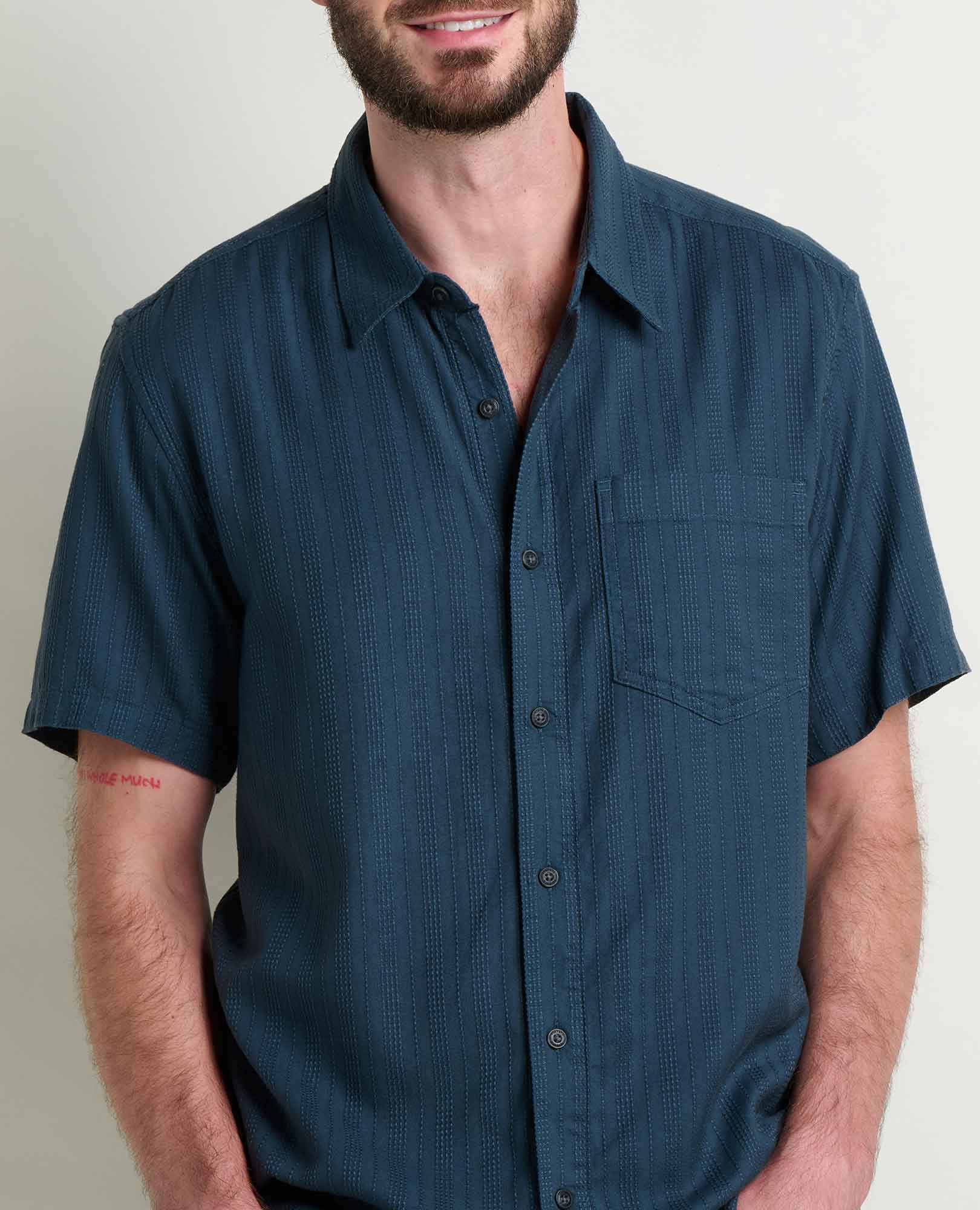 Airscape Shirt - Midnight Dobby