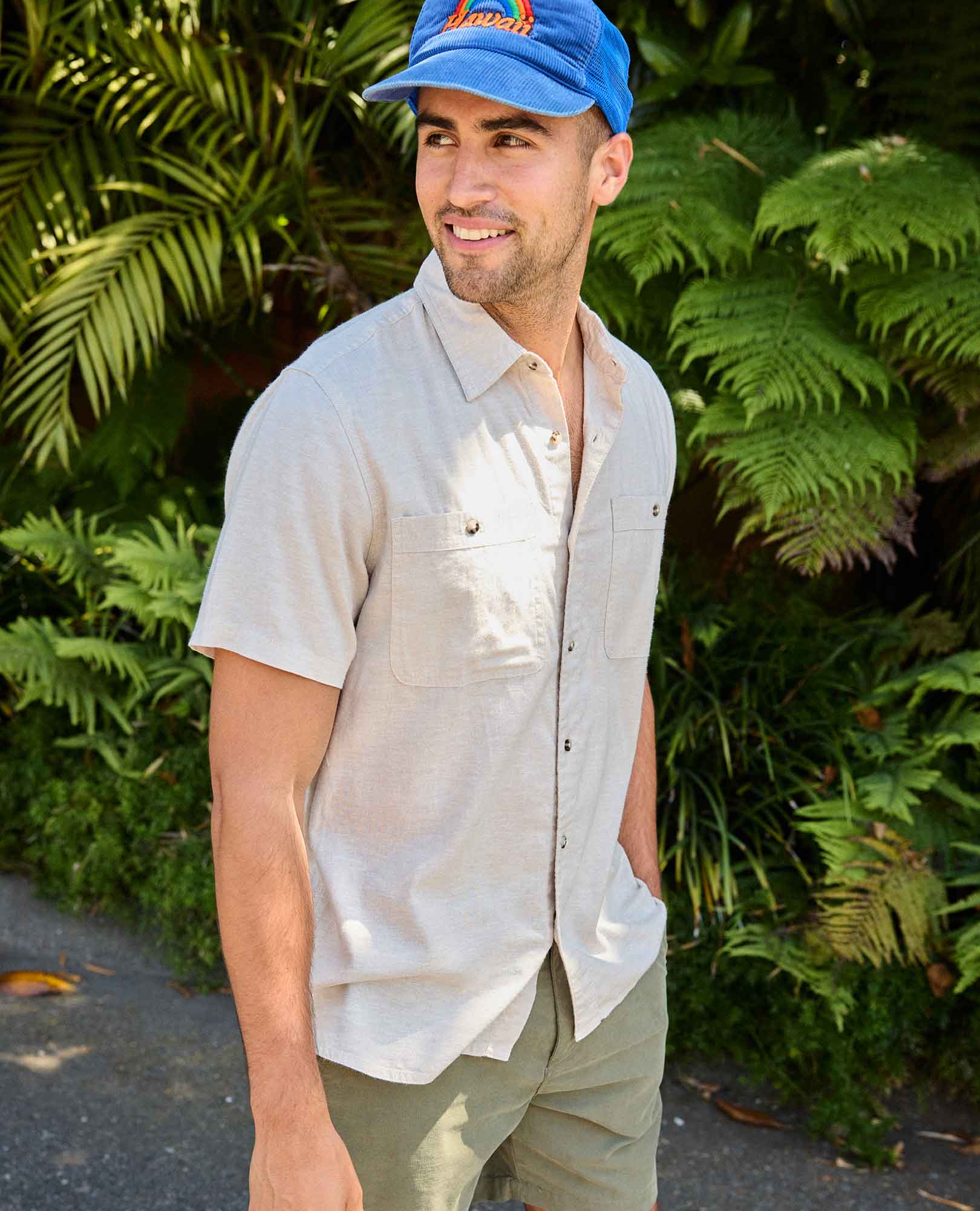 Taj Hemp Shirt - Oatmeal