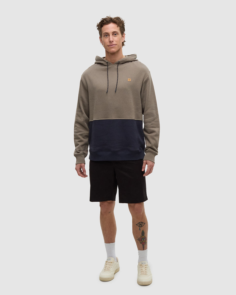 Howson Hoodie - Clay / Midnight Blue