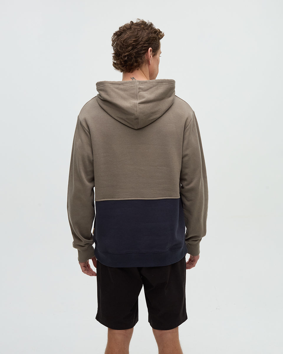 Howson Hoodie - Clay / Midnight Blue