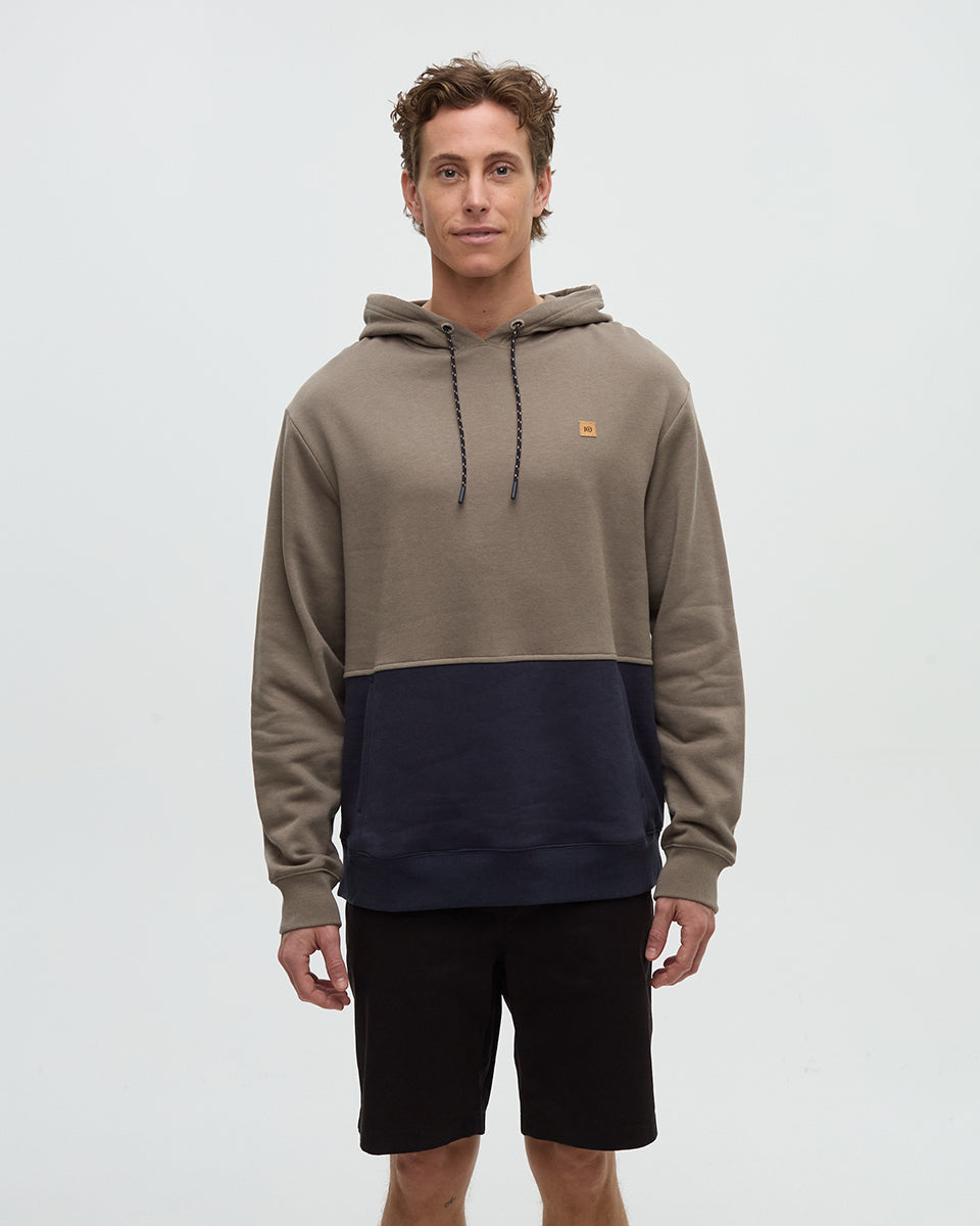 Howson Hoodie - Clay / Midnight Blue