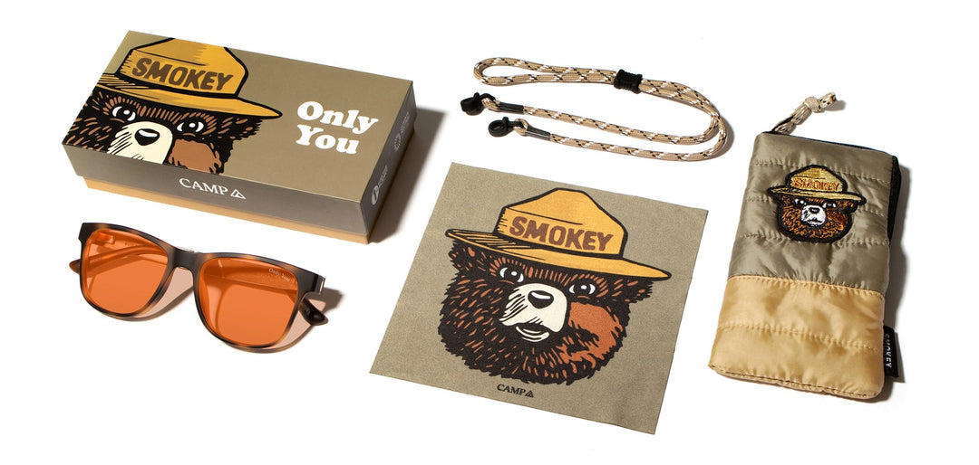 Trail - Smokey Bear Edition Sunglasses - Matte Tortoise