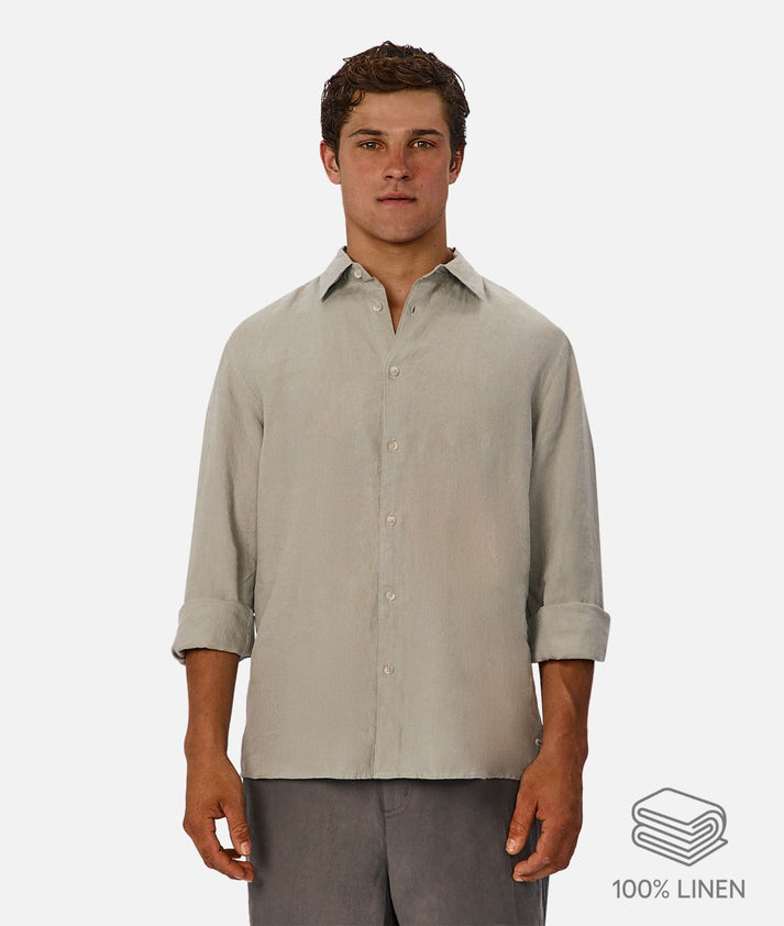 The St Martins Long Sleeve Linen Shirt