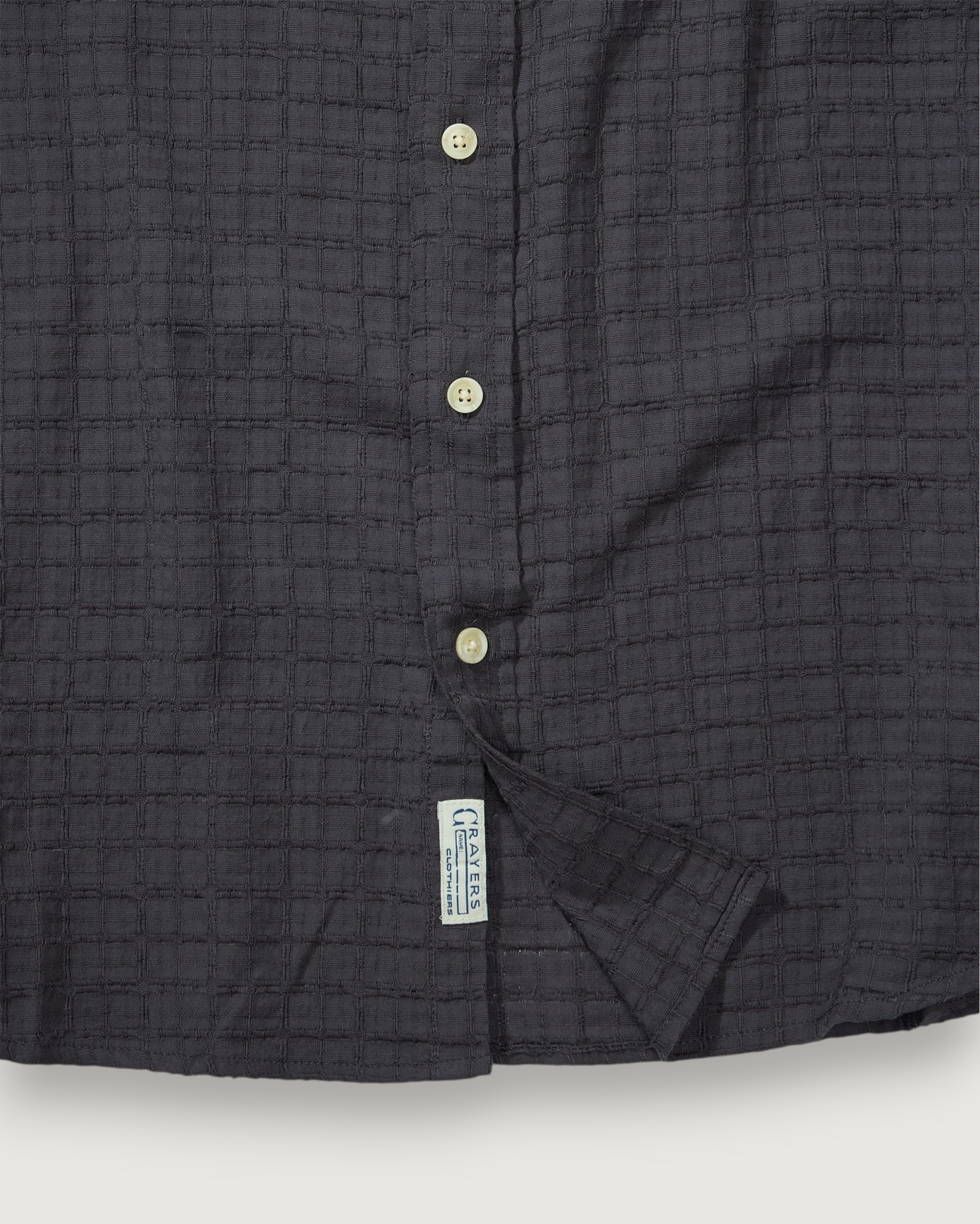 Bamboo Dobby Short Sleeve Shirt - Sea Angel