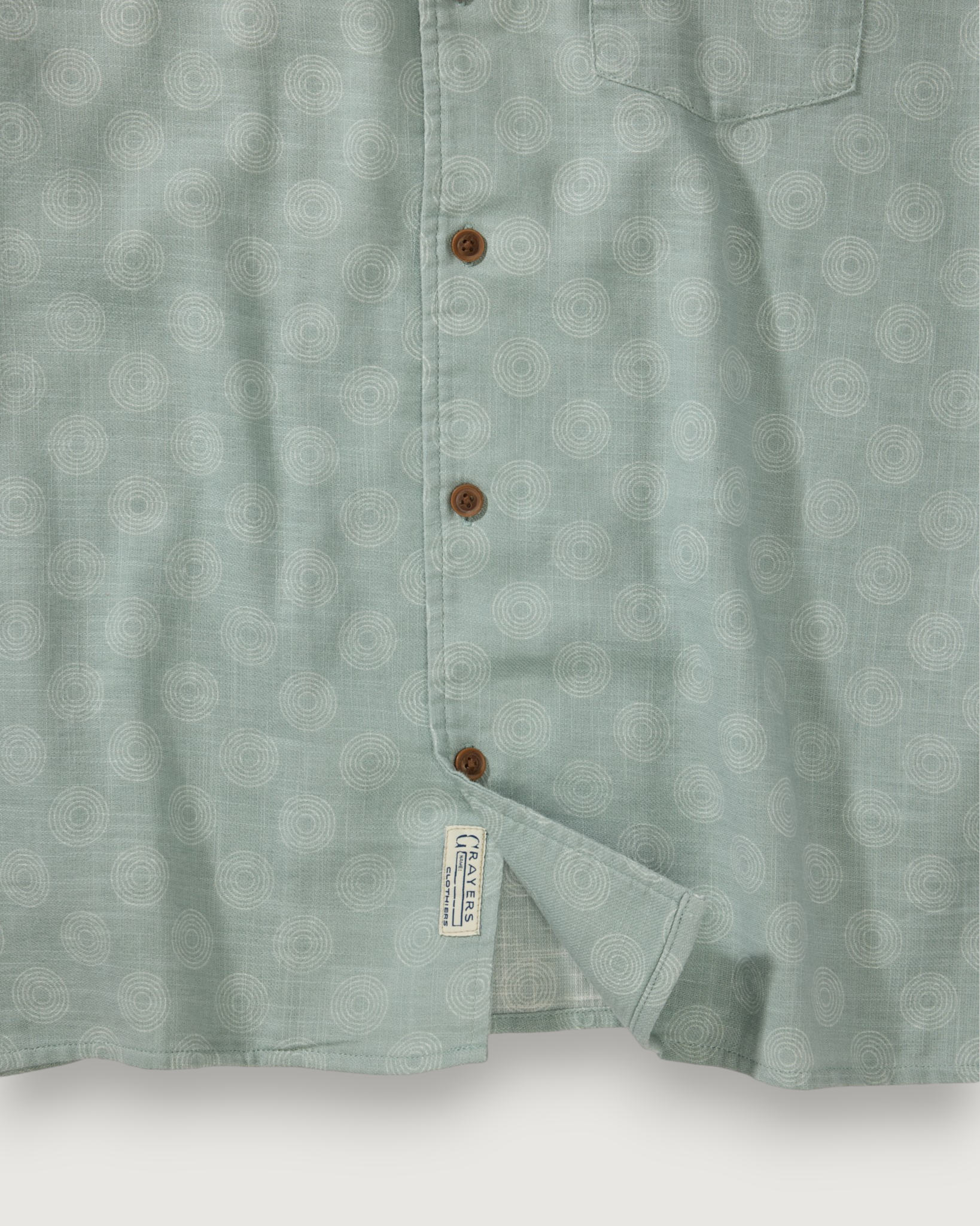 Cottage Loom Printed Shirt - Blue Moon Geo