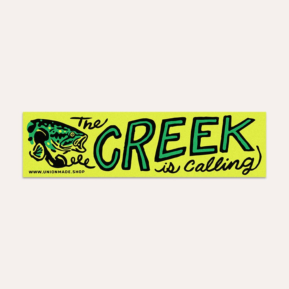 Union Made Bumper Sticker