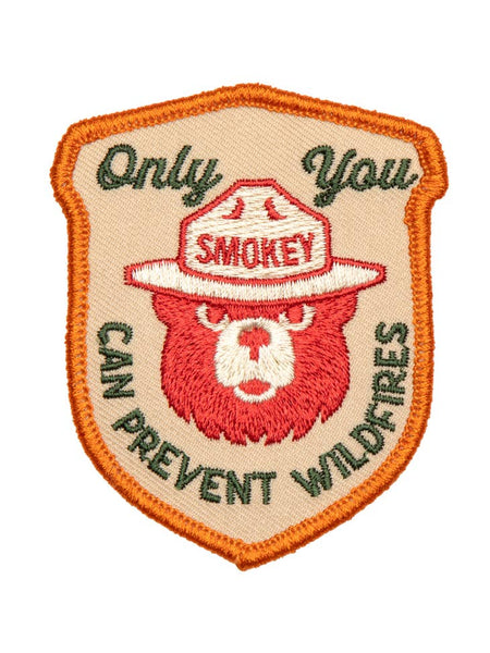 The Landmark Project Smokey Bear Embroidered Patch From Everywearonline.com