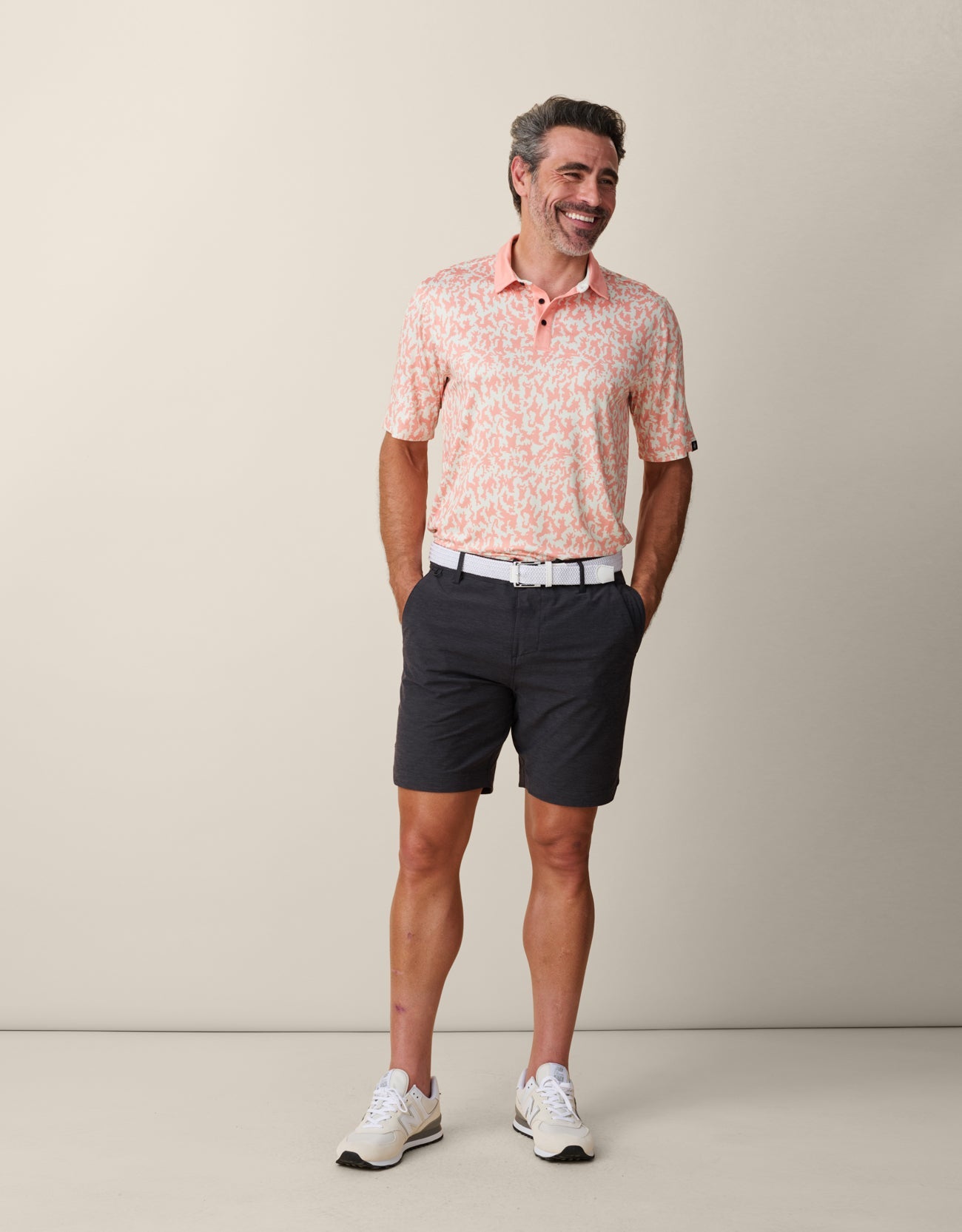 "A Swarm of Erratic Animals" Orange Clay Swingers Performance Polo