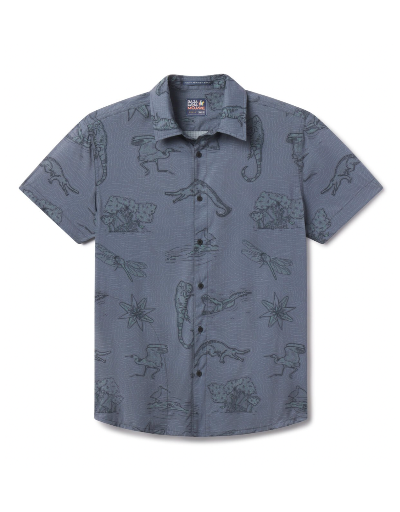 Mojave Button-Up Perforated Shirt - El Manglar