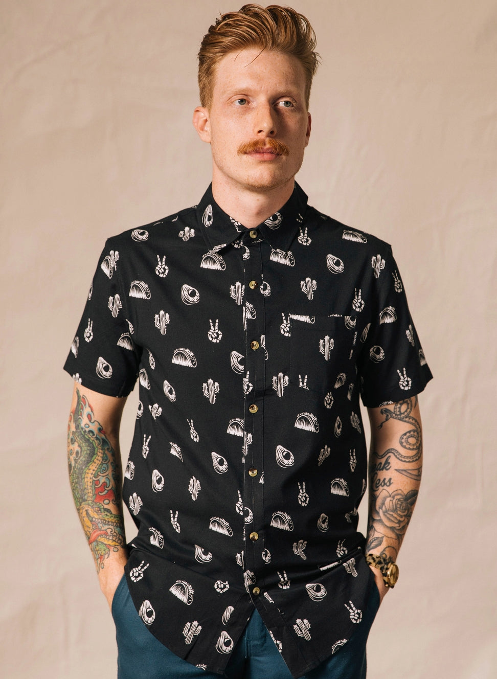 No Problemo Button Down Shirt