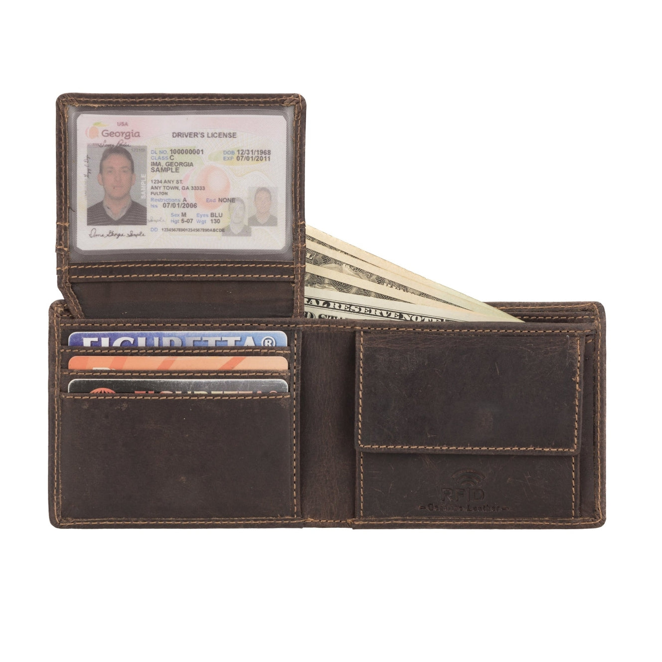 Charlie Leather Wallet