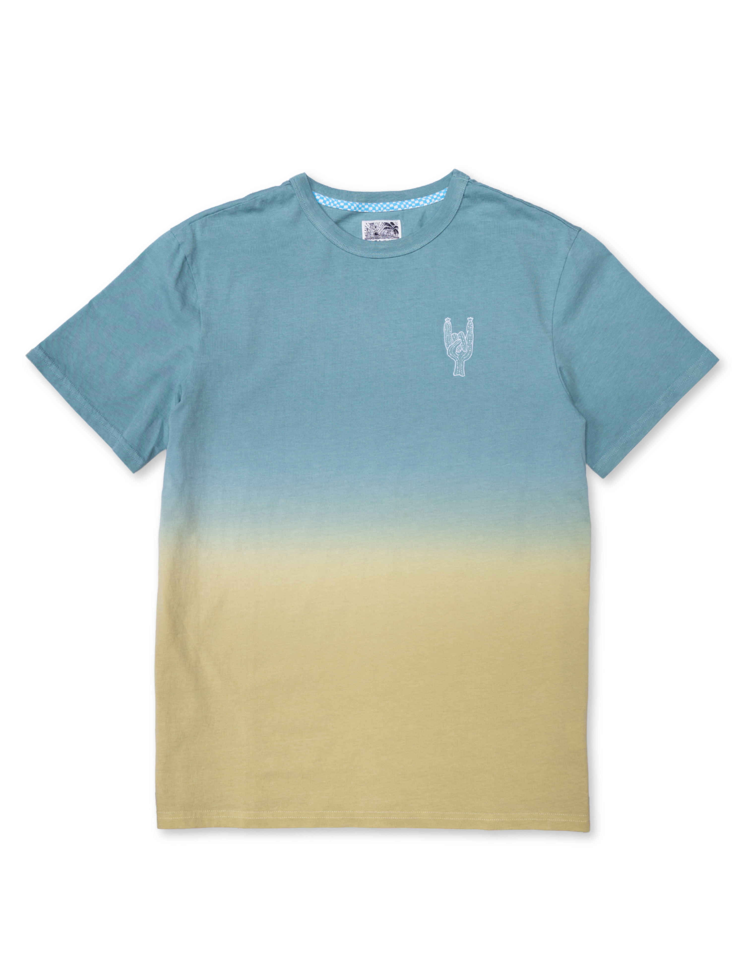 Rock On Cactus Embroidered Primo D.E. Heavy Tee