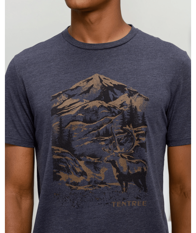 Winter Mountain Tops T-Shirt