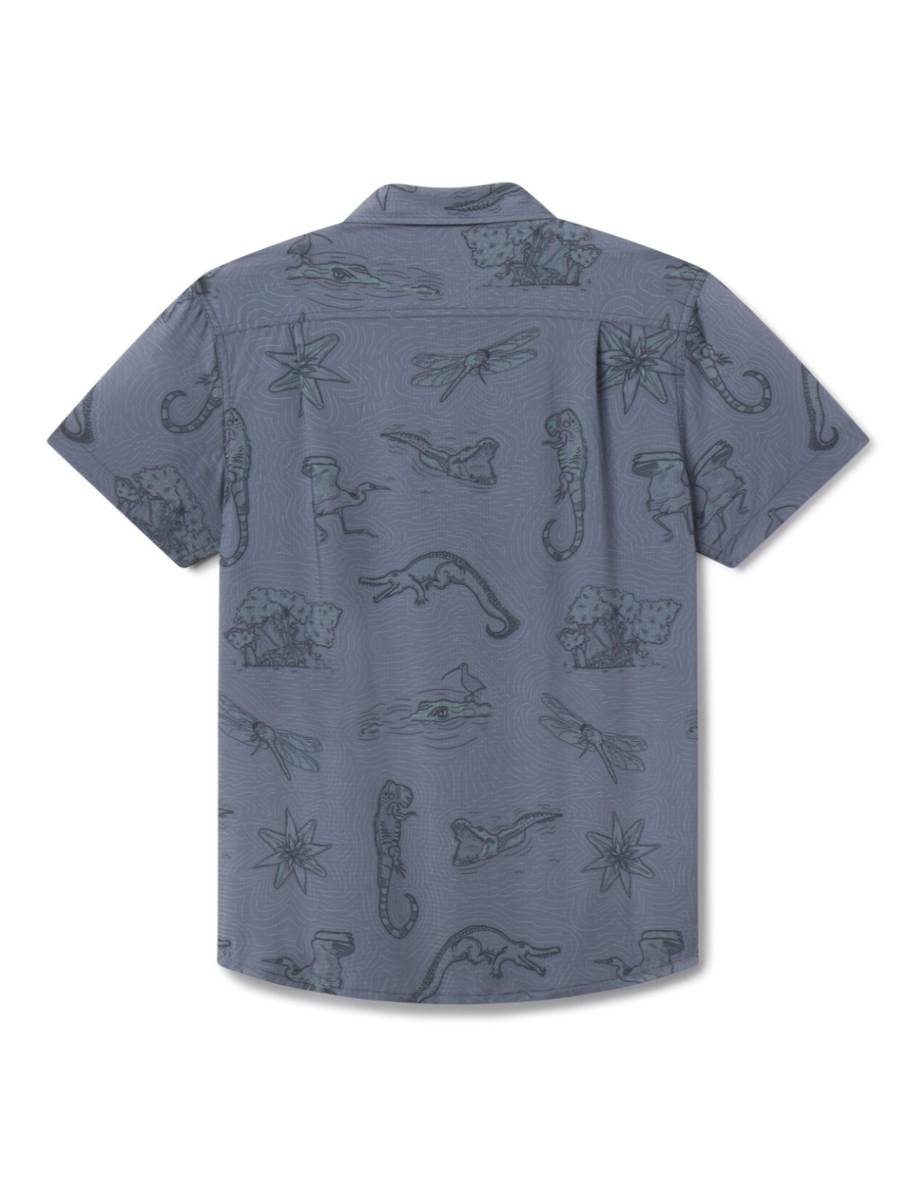 Mojave Button-Up Perforated Shirt - El Manglar