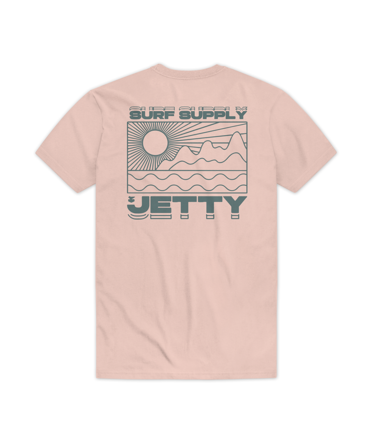 Rayflow Tee - Peach