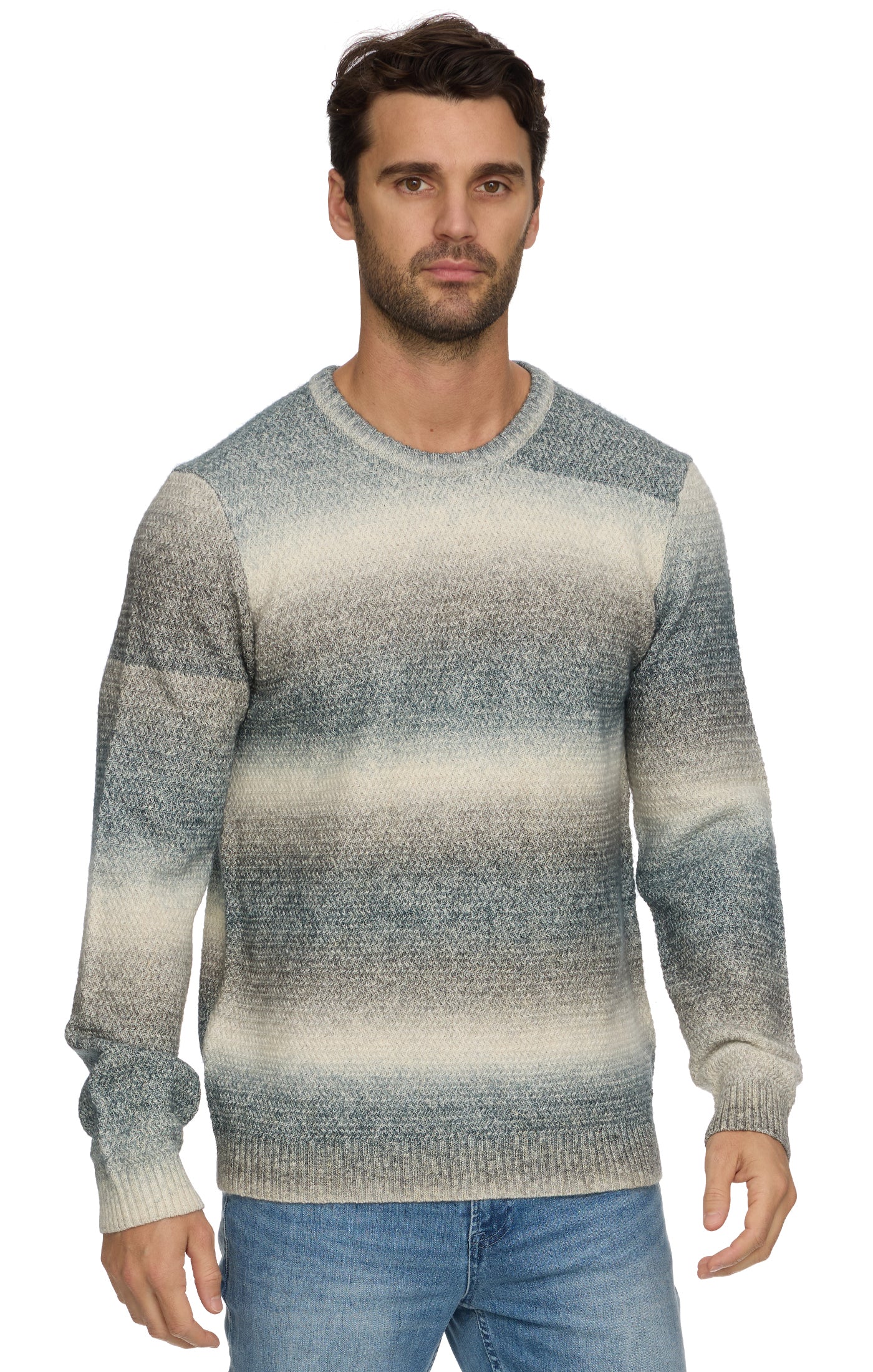 Edgewater Ombre Crewneck Sweater