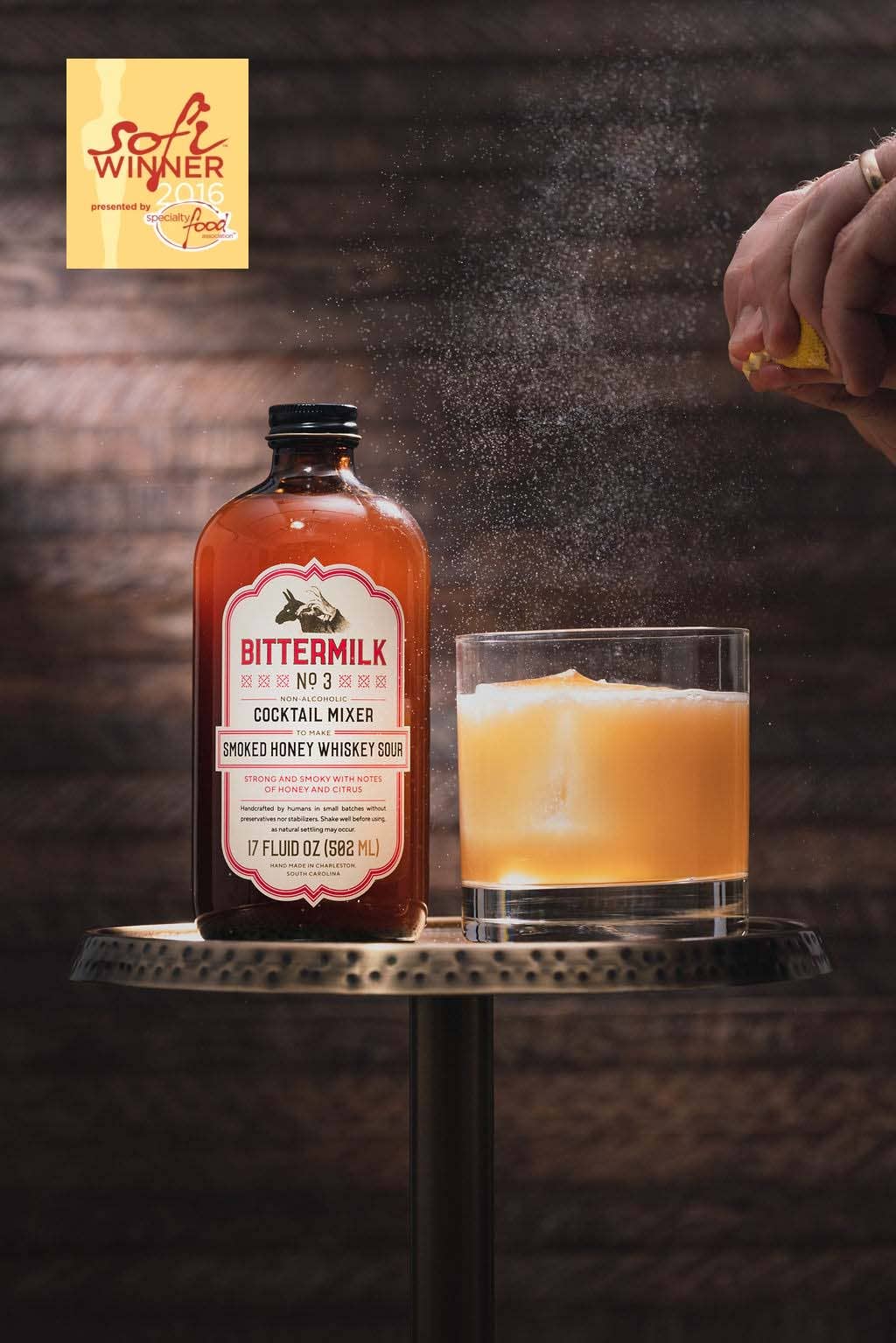 Bittermilk No. 3 - Smokey Honey Whiskey Sour